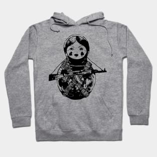 Armed Russian Doll Hoodie